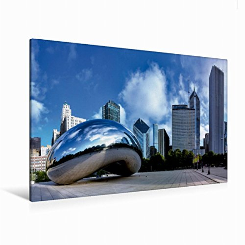 CALVENDO Chicago, Illinois, Skyline im Millenium Park