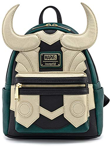 Marvel Loki Cosplay Mini-Rucksack