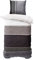 Class Home Collection Bettwäsche 155x220 Baumwolle – Ganzjahres Bettwäsche-Sets, weich & atmungsaktiv, Bettbezug und Kissenbezug 80x80 cm mit Reißverschluss Eifel Grau