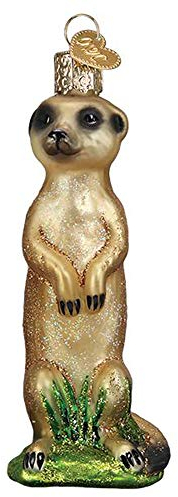 Old World Christmas Ornaments Erdmännchen Glas geblasene Ornamente für Weihnachtsbaum