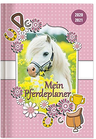 Collegetimer Mein Pferdeplaner 2020/2021 - Schüler-Kalender A6 (10x15 cm) - Pferd - Weekly - 224 Seiten - Terminplaner - Alpha Edition (Collegetimer A6 Weekly)