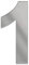 ZALAFINO Hausnummer aus Edelstahl in anthrazit/schwarz / DB703 / Edelstahl natur 0-9 und a-f - Größe konfigurierbar (10 cm, 1)