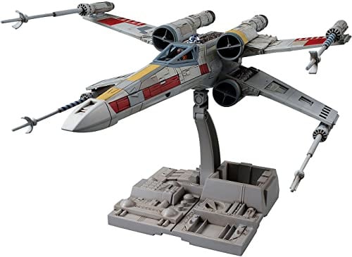Revell X-Wing Starfighter, Bandai Modellbausatz Star Wars im Maßstab 1:72, 144 Teile, 17,3 cm