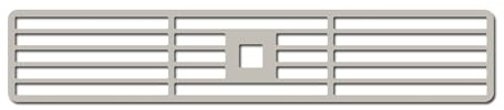 Küppersbusch 99089 Lüftungsgitter Edelstahl