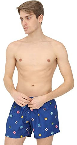 MOSCHINO Uomo Costume 100% PL A6118 2311 S Blu Blu 1345