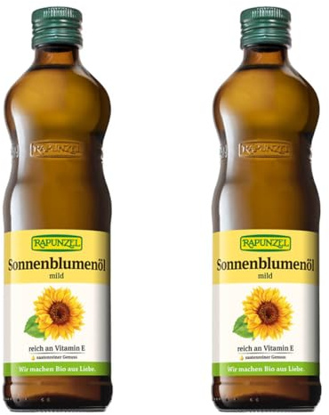 Rapunzel Bio Sonnenblumenöl mild (2 x 0,50 l)