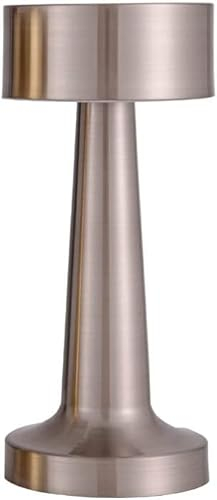 Kizozo Kabellose LED Tischlampe, Akku Tischleuchte Mit Batterie, Dimmbar, Nachttischlampe, Schreibtischlampe für Wohnzimmer, Schlafzimmer, 3 Lichtfarben