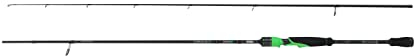 Mitchell Traxx MX5 Lure Vielseitiges Sortiment an Angelruten zum Spinnen, Jiggen, Dropshot und Werfen, Spinnruten, Raubfischangeln, Barsch, Zander, Hecht, Forelle, Schwarz/Neongrün, 2,44m | 5-21g
