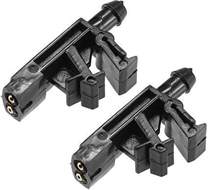 A ABSOPRO Pare-brise Essuie-glace Lave-glace Gicleur Vaporisateur Gicleur pour Peugeot - 2 pcs