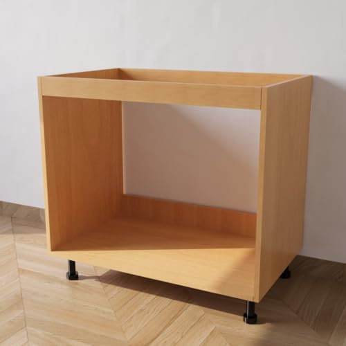 Calandrelli Mueble Bajo Fregadero L 80 P 55,5 H 72 cm Sin Puertas Haya
