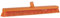 Vikan 31957 24 Heavy-Duty Push Broom, Soft/Stiff, Orange