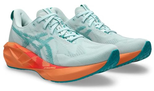 ASICS 1011B974-500 NOVABLAST 5 Herren Greyish Purple/Coral Reef EU 48