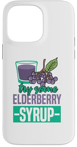 iPhone 14 Pro Max Elderberry Drink - Try some elderberry syrup - Elderberry Case