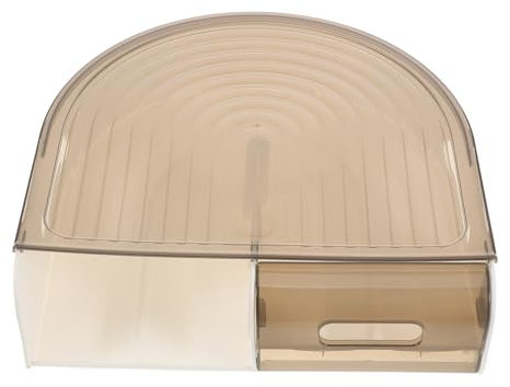 Housoutil Automatic Egg Rolling Box Lid Fridge Egg Organizer for Refrigerator Large Capacity