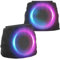 Outdoor Speakers Bluetooth Waterproof Patio Rock Speakers Outdoor Wireless,Solar-Powered,Weatherproof Design Ideal for Patio,Pool, Garden, Deck and Other Activities (Granite, 2 Pack)