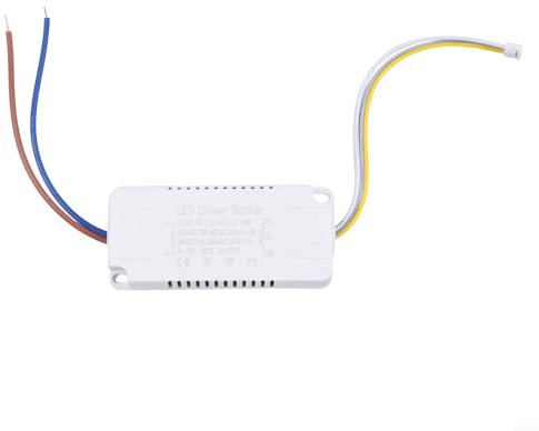 CNANRNANC Driver LED 3 couleurs Adaptateur pour éclairage LED Remplacement du transformateur non isolant