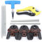 Ganasce a pressa, pinza con profilo TH 16 20 26, tubo composito, per tubi compositi in alluminio e plastica
