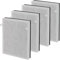 AIRWOX 4 Pack Vital 100 Replacement Filter for LEVOIT Vital 100 Air Purifier,3-in-1 H13 Ture HEPA and High-Efficiency Activated Carbon Filters, Replace Part # Vital 100-RF
