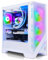 ADMI Gaming PC • Intel i7 14700KF • RTX 5060 Ti 16GB • 32GB 3200MHz RAM • 1TB NVMe SSD • 600W PSU • MSI AIO Liquid Cooler • MSI 320R ARGB White Gaming PC Case • VR Ready • WIFI • No Operating System