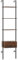 RELAX4LIFE Libreria Scaffale a Scala, Scaffale a 3 Ripiani con Cassetto, Struttura in Metallo, Mobile per Salotto, Studio, Ufficio e Cucina (Marrone,43 x 29,5 x 177,5 cm)