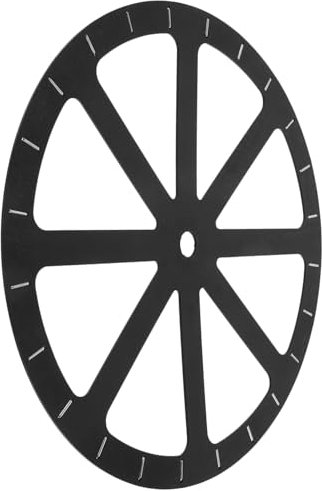 ULTECHNOVO Rotating Display Stand Round Turntable Base Swivel Plate for Floor Mirror and Product Showcase Plastic Design for of Multiple Items