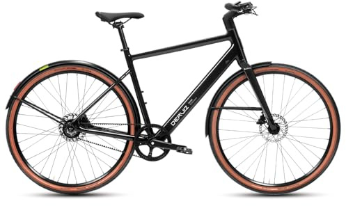 DERUIZ Turmali Ebike 52-58Rh mit Gates Carbon Drive Riemenantrieb,Elektrofahrrad,28 Zoll, Leichtes Ebike 17.8Kg
