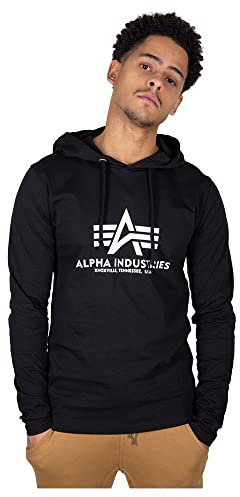 Alpha Industries Men's Basic Hoody Hooded Sweat for Men Hooded Sweatshirt (pack of 1)