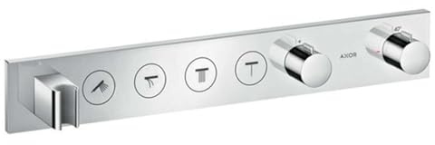 hansgrohe Thermostatmodul Unterputz Select Axor Fertigset 4 Verbraucher Chrom, 18357000