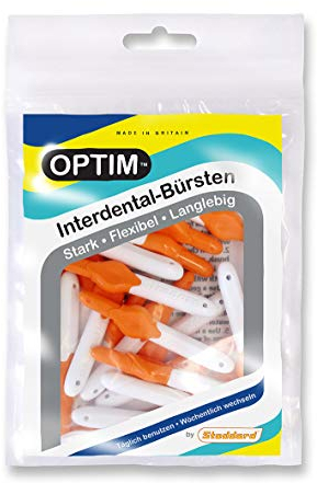 Stoddard Interdentalbürsten 25er Packung, orange 0,45mm Größe 1