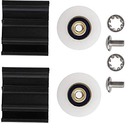 Mootea Door Wheel Replacement Kits - 22mm for Halls Greenhouse Door Bathroom Pan Glass Sliding Door Pulleys/Runners/Wheels