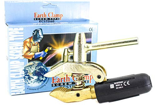 PINZA MORSETTO MASSA SCREW 6 A VITE per FILO SALDATRICE ELETTRICA