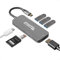 Plugable USB-C Hub 7-in-1, USB C Hub Compatible with Mac, Windows, Chromebook, USB4, Thunderbolt 4, and More (4K HDMI, 3 USB 3.0, SD & microSD Card Reader, 87W Charging)