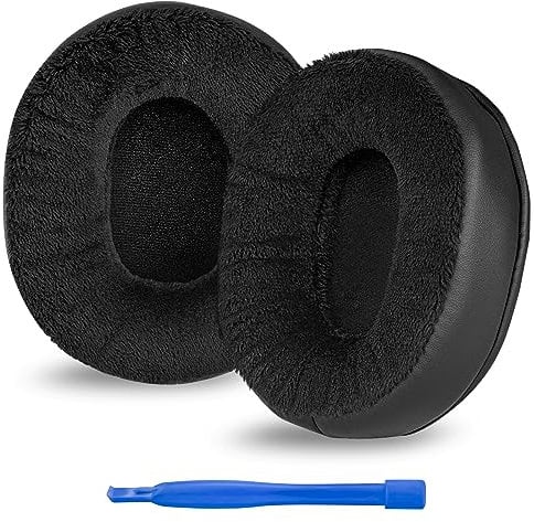 Ersatz-Ohrpolster für Sony WH-CH700N, WH-CH710N Kopfhörer, Ohrpolster (extra dick/schwarz)