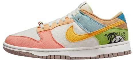 Nike, Dunk Low SI Damen Turnschuhe, 40 EU, Segel Gold Sandgestrahlt, 40 EU