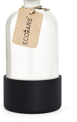 Black Silicone Coaster Accessory for Eco Jars Boston Soap Dispensers