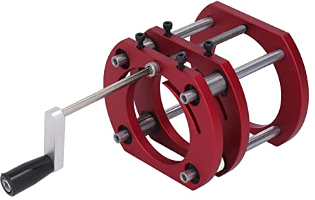 Mothinessto Router Lift Base, Aluminum Alloy Stainless Steel Corrosion Resistance Firm Clamping Router Table Lift Tool Sturdy with Handle for DIY