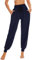 HAPYWER Haremshose Damen Lang für Sport Workout-Yogahose Jogginghose Sommerhose Leicht Weiche Lockere Bequem mit Groß Taschen-S-XXL