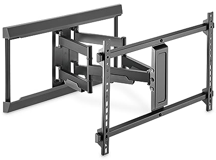 DIGITUS Soporte de Pared para TV Full-Motion - para televisores o monitores de 37-80 - Carga máx. 60 kg - VESA 200x100 a 600x400 - Extensible, Giratorio, inclinable - gestión de Cables integrada