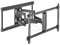 DIGITUS Soporte de Pared para TV Full-Motion - para televisores o monitores de 37-80 - Carga máx. 60 kg - VESA 200x100 a 600x400 - Extensible, Giratorio, inclinable - gestión de Cables integrada