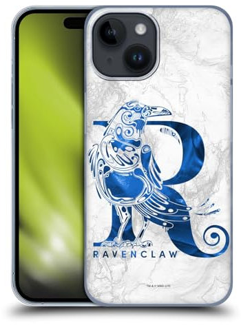 Head Case Designs Officially Licensed Harry Potter Ravenclaw Aguamenti Deathly Hallows IX Hard Back Case Compatible With Apple iPhone 15