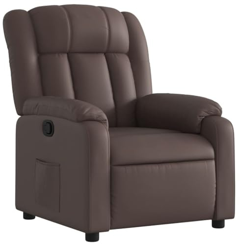 vidaXL Relaxsessel Braun Kunstleder
