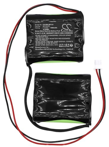 TCTK Akku 1500mAh Kompatibel mit [Beghelli] 415391001 Ersetzt 98100095