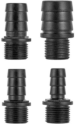 FREESEA Fountain Pump Nozzle Kit, 4 Sizes Plastic Replacement Nozzles, Easy to Use, Easy Installation, Aquarium-water-pumps