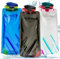 3 Stück 500ml Faltbare Trinkflasche,Faltbare Wasserflaschen,Trinkflaschen Faltbar,Tragbarer Zusammenklappbare Wassersack,Flexibl Zusammenklappbare Wasserflasch,Wiederverwendbare Trinkflasche Faltbar