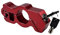 thirei Motorcycle Lock, Grip Lock, Motorbike Lock, for Locking Motorbikes or Bikes, Suitable for Scooters, Motocross Bikes etc, Red