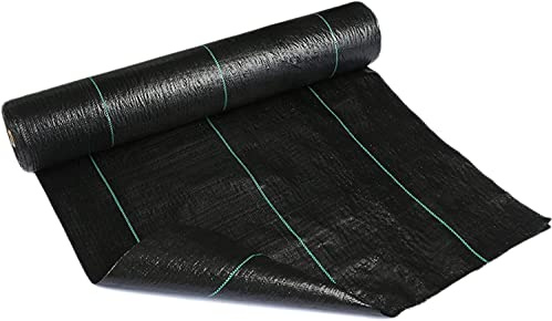 Premium Weed Control Membrane - Durable Garden Fabric for Effective Weed Suppression in Flower Beds(0.5mx160m)