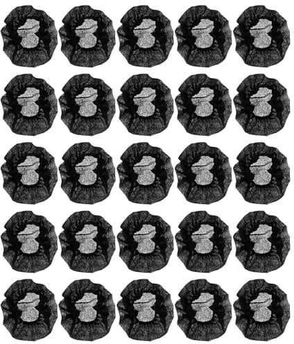 WESIEVYA Lot de 100 Housses de Micro Non Tissé Jetables Filtre Anti-Pop pour Utilisation Professionnelle en Interview et Karaoké