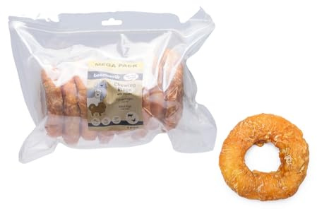 Beeztees Kauringe mit Huhn 12,5 cm, 8 Stück