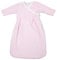 TupTam Langarm Innenschlafsack – Baby Schlafsack mit Ärmeln, Ganzjahresschlafsack aus Baumwoll-Jersey – Unisex, Farbe: Streifenmuster Rosa, Größe: 62-68