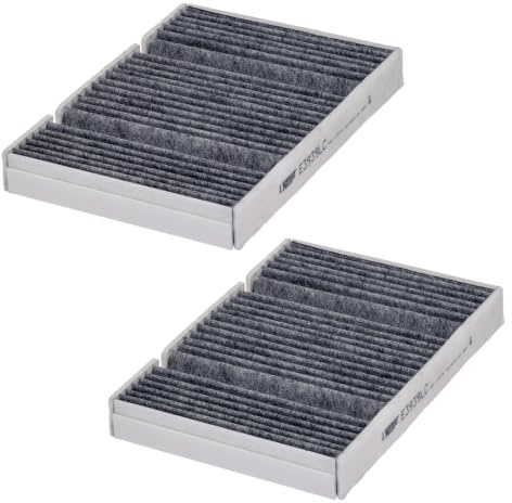 HENGST - Innenraumfilter E3939LC-2 - Luftfilter für den Innenraum mit Aktivkohle - Filtert Staub, Pollen & Gerüche für Allergiker - Für saubere Frischluft im KFZ - Automotive Zubehör